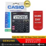 Casio MJ 120D Calculator 12digit