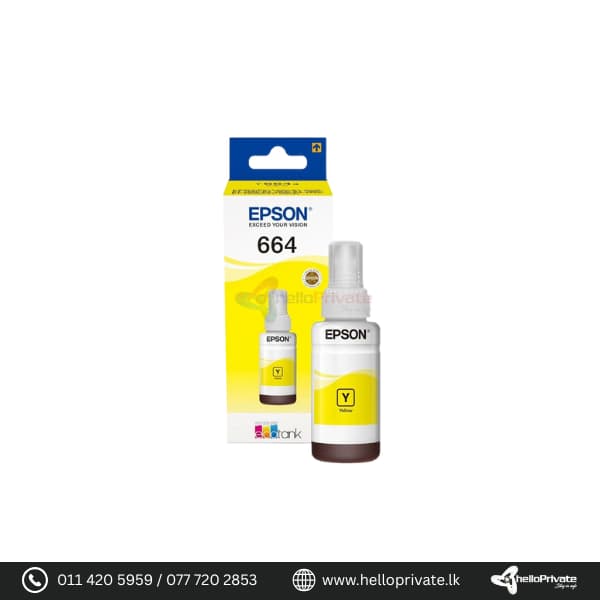 Epson 664 Yellow Ink